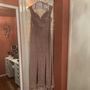 Light purple sequel dress